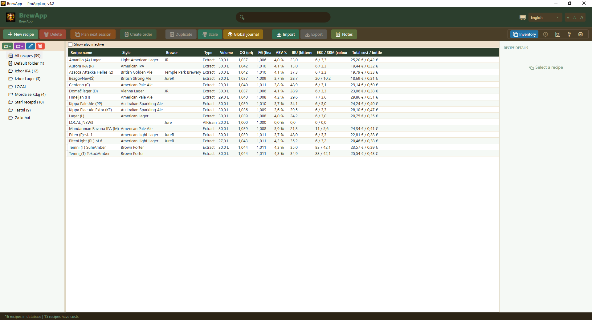 Brew App – Screenshot 1